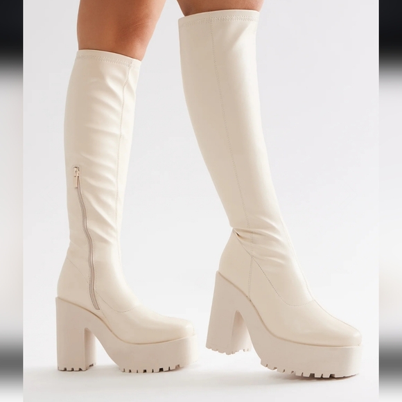 Fashion Nova Shoes - Fashion Nova Studded Platform Boots